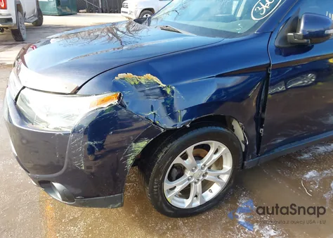 2014 Mitsubishi Outlander Se from USA, damaged, VIN JA4AD3A38EZ017208